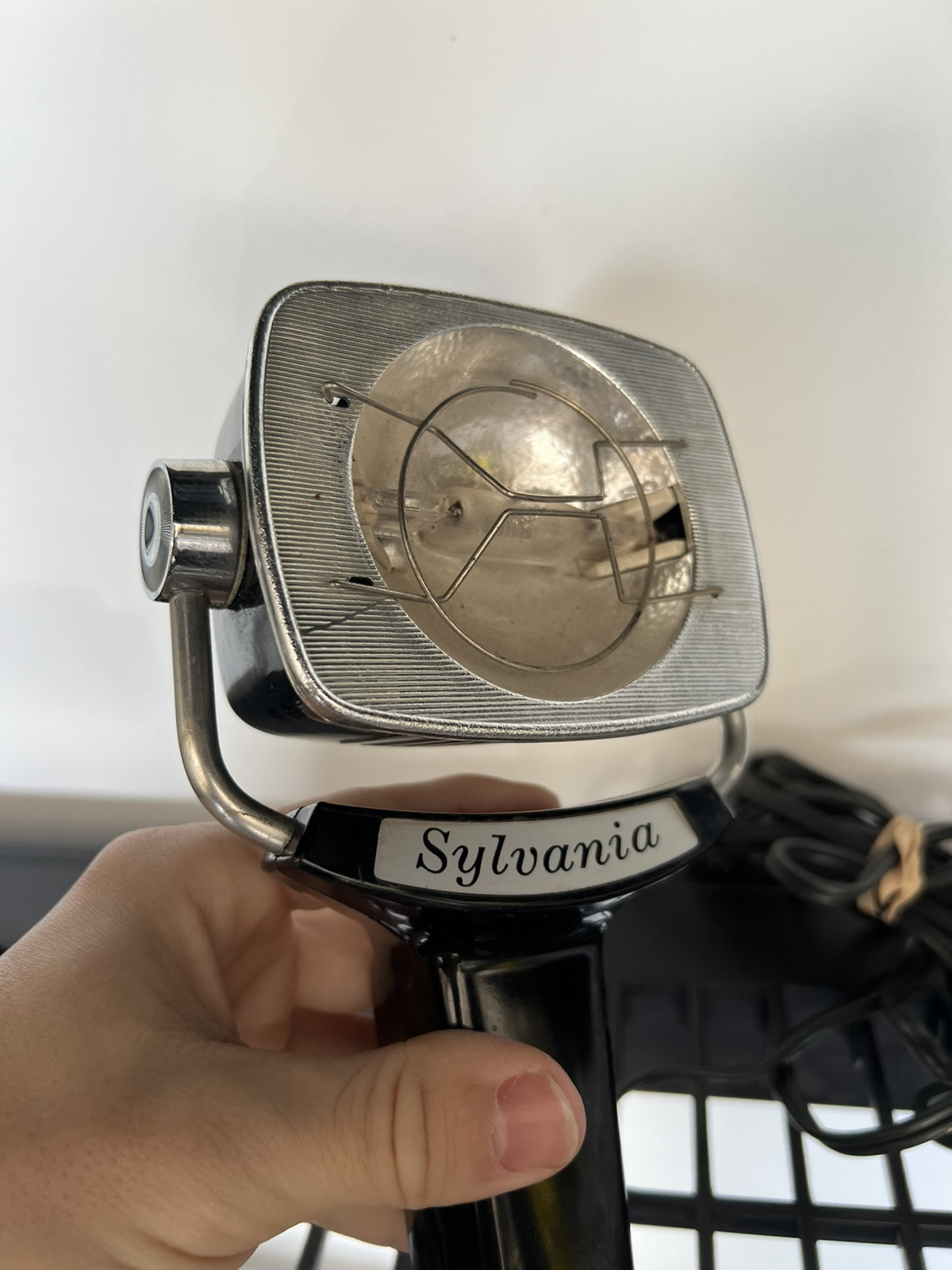 Vintage sylvania sun gun II movie light