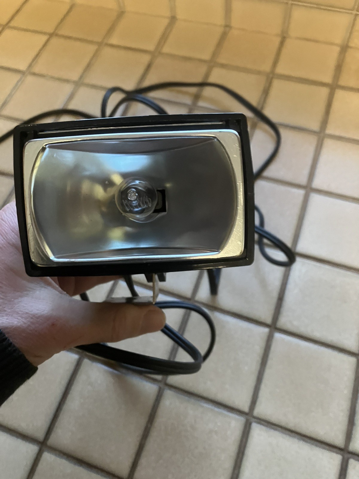 Vintage General Electric SUPERMATE MOVIE LIGHT model SM-2- tested and working