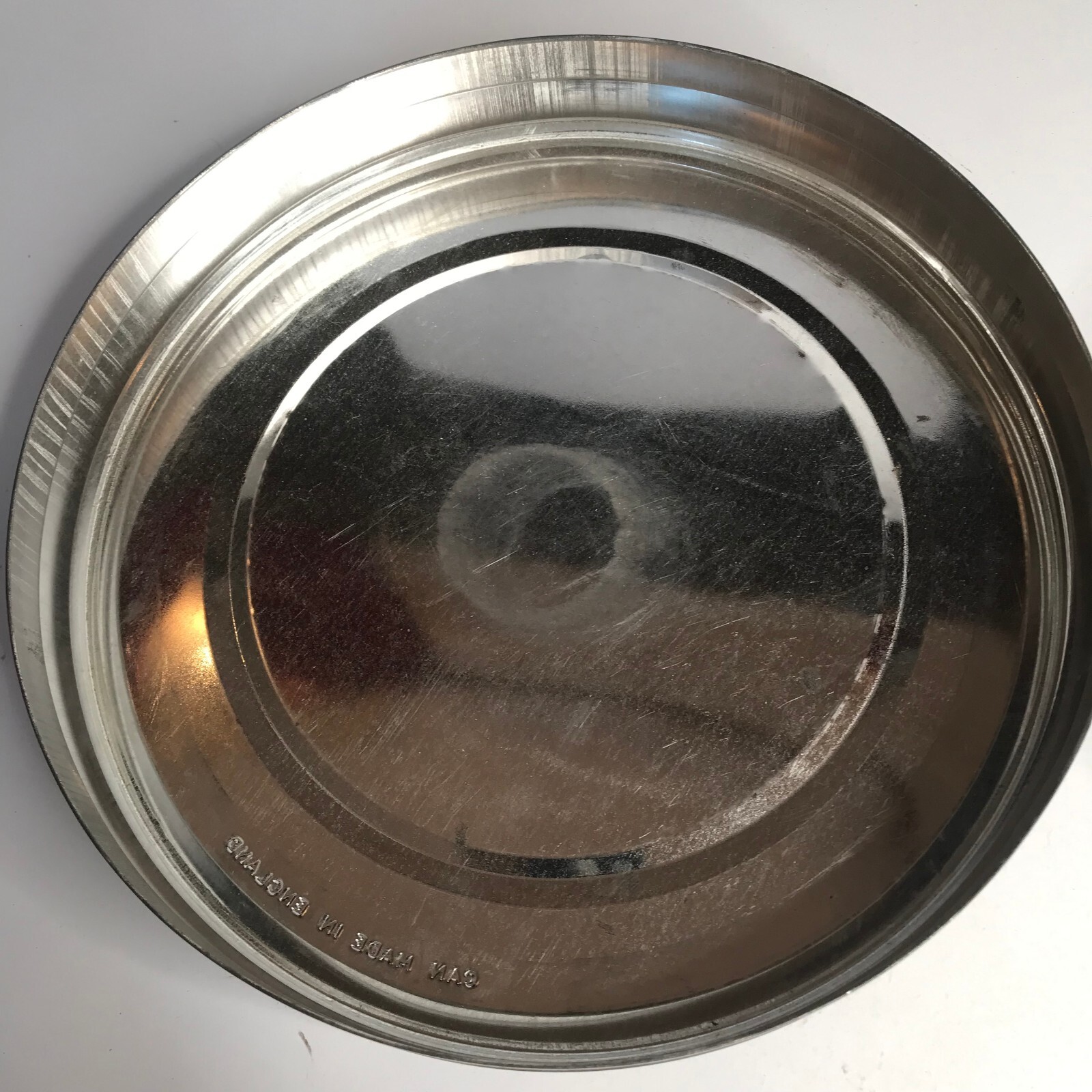 Ilford Vintage Metal Movie Reel Tin 27 cm Can Made in England