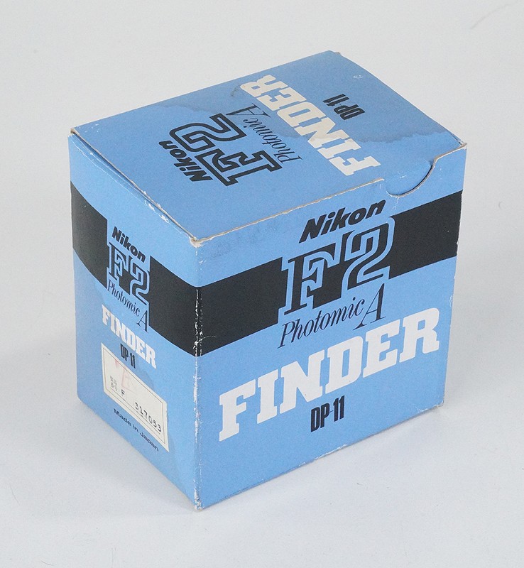 NIKON BOX ONLY FOR F2 PHOTOMIC FINDER DP-11 (F2A), WITH INNER FOAM/227493