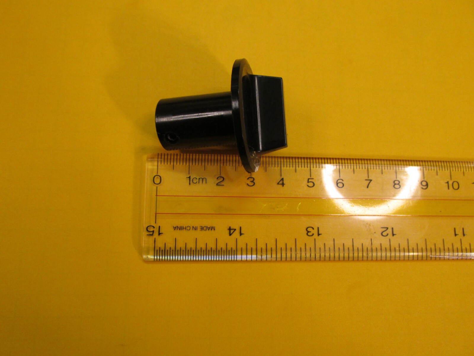 Sankyo Black Plastic Knob From Dualux 1000 Made in Japan Fast Shipping