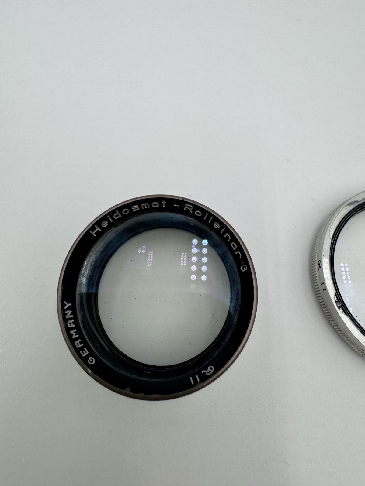 Rolleiflex Heidosmat- Rolleinar 3 Lens with Case B2 Mount
