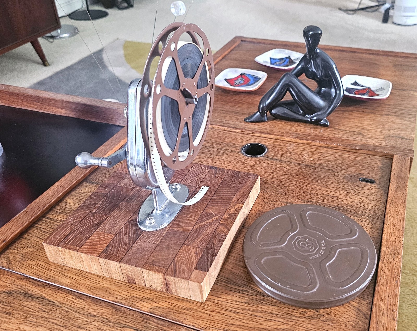 MOVIE FILM REWING – WITH REEL & MOVIE – EXCE. CONDITION USA