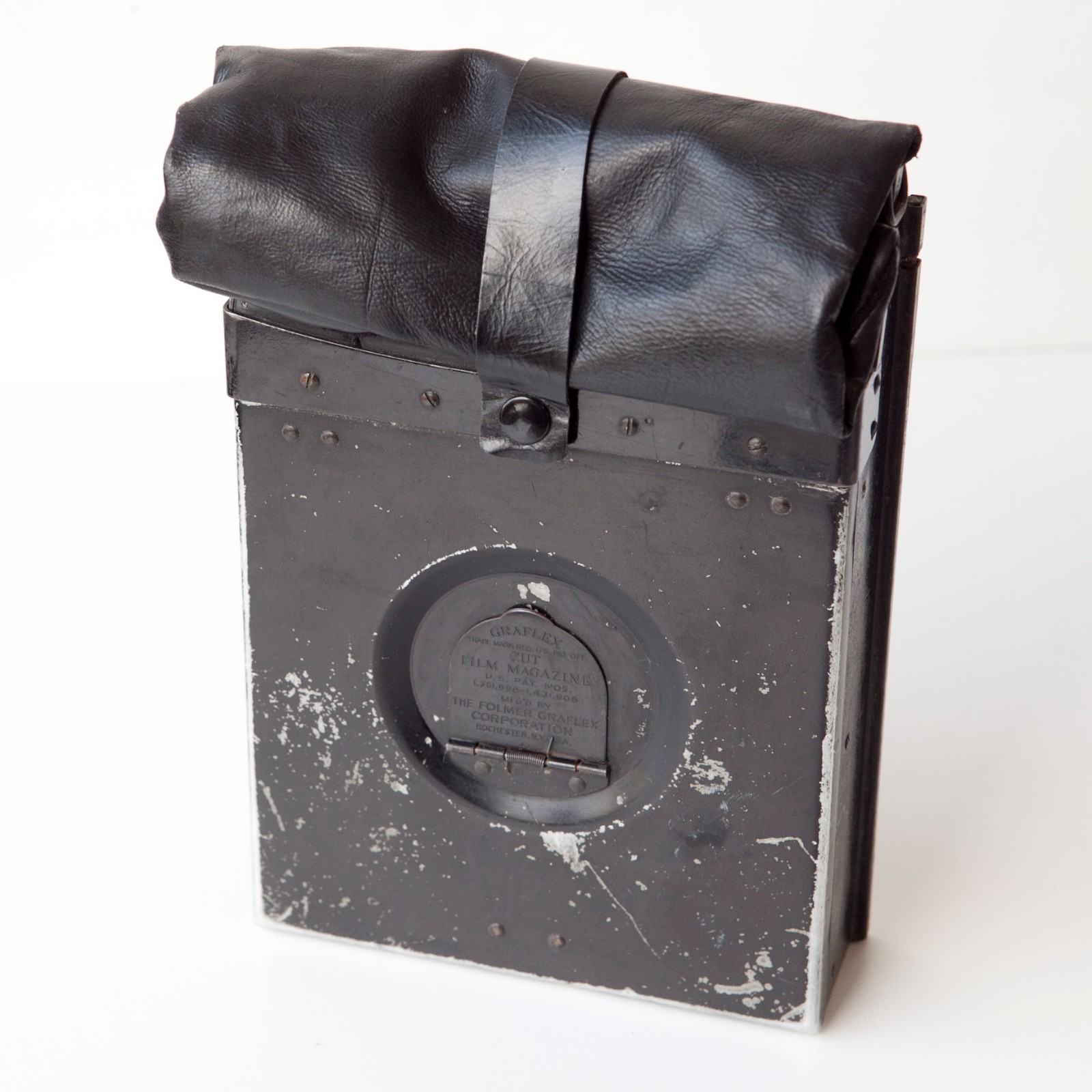 GRAFLEX 4×5 CUT FILM MAGAZINE “Bag Mag” w/ 12 Septums for early Graflex