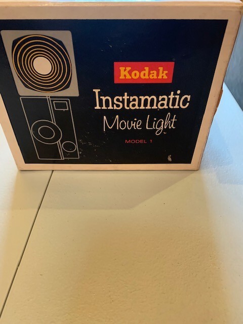 Kodak Instamatic Movie Light Model 1 Vintage