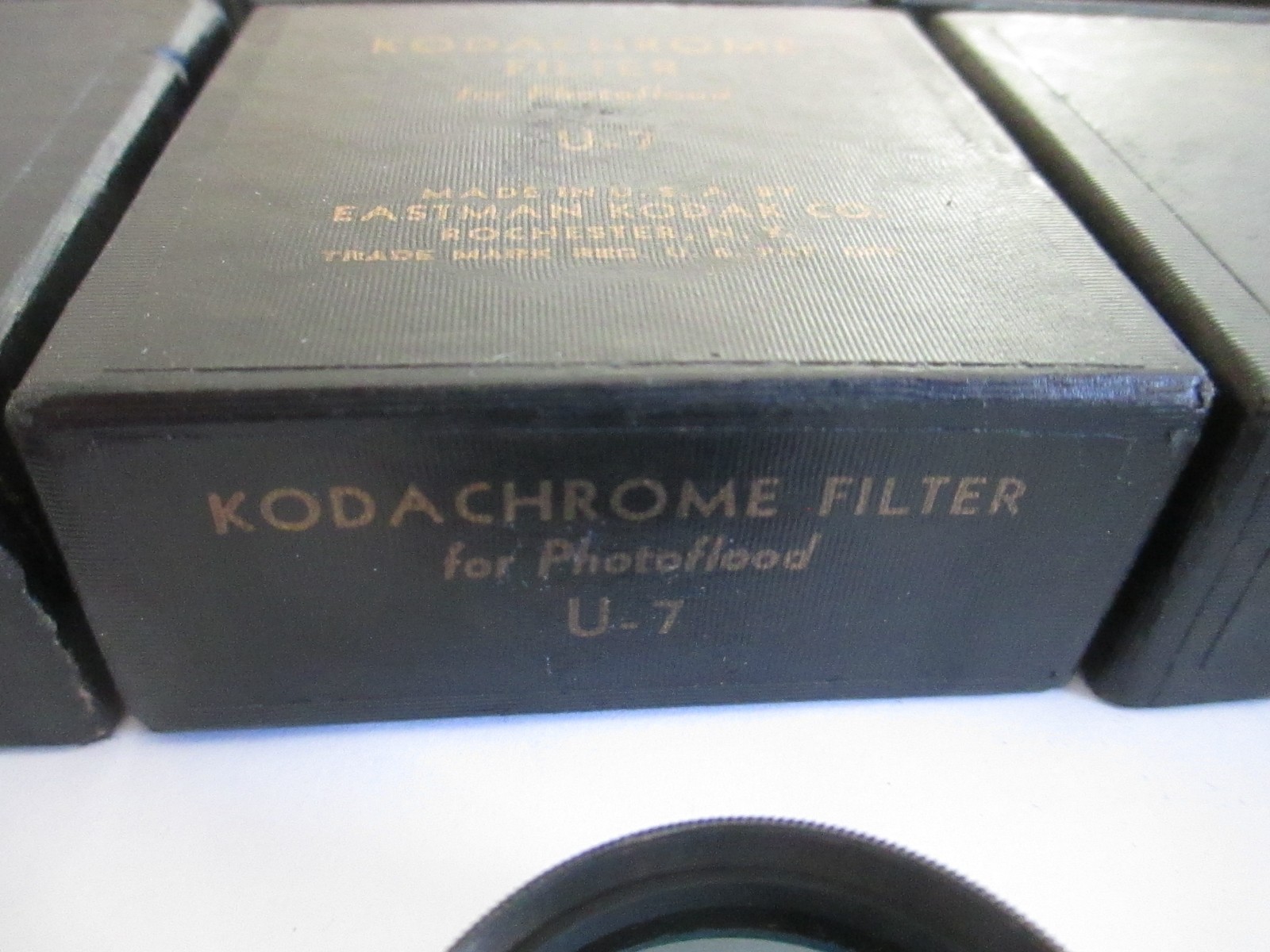 Lot of 4 Wratten and Kodachrome U-7 Filters K1 / X1 / A C59