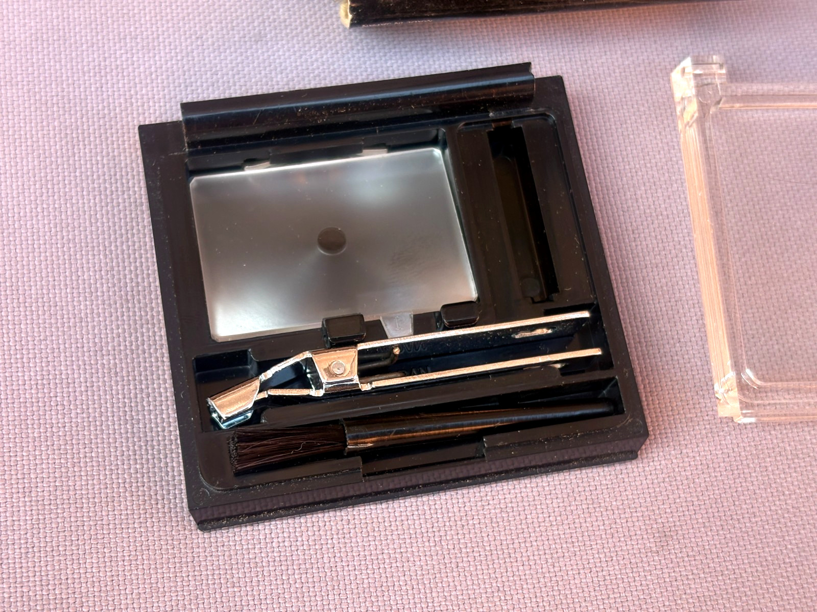 Vintage OLYMPUS OM System FOCUSING SCREEN 1, Box, Case -Photography, Camera