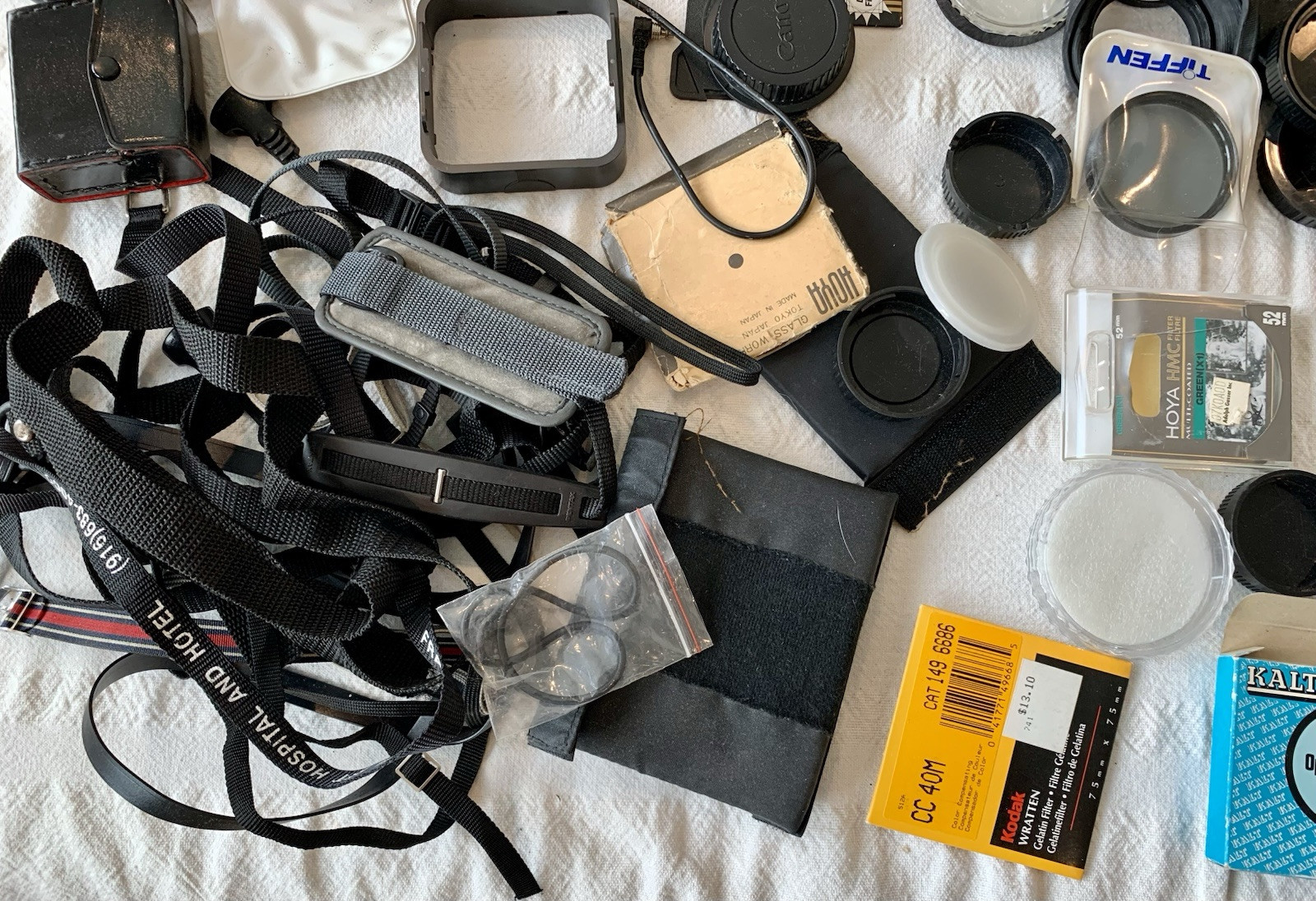 Lot of Vtg Photo Accessories Nikon Pentax Canon