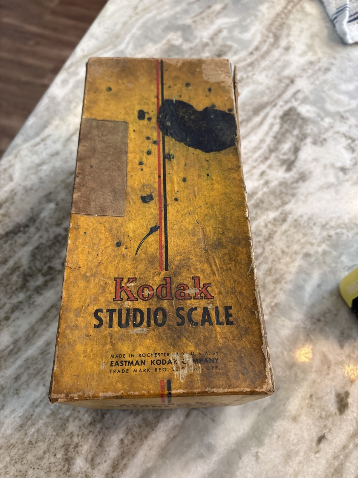 Vintage Kodak Studio Scale w/ Weights And Box