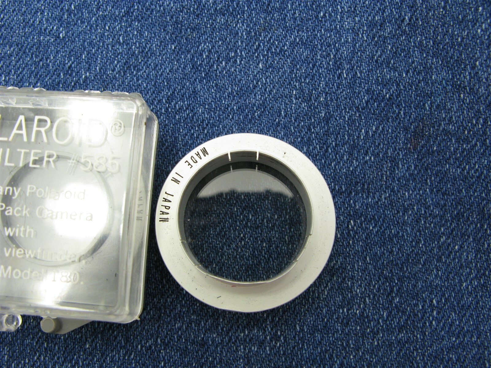 Polaroid UV Filter No. 585 Fits Most Color Pack Cameras with Folding Viewfinder