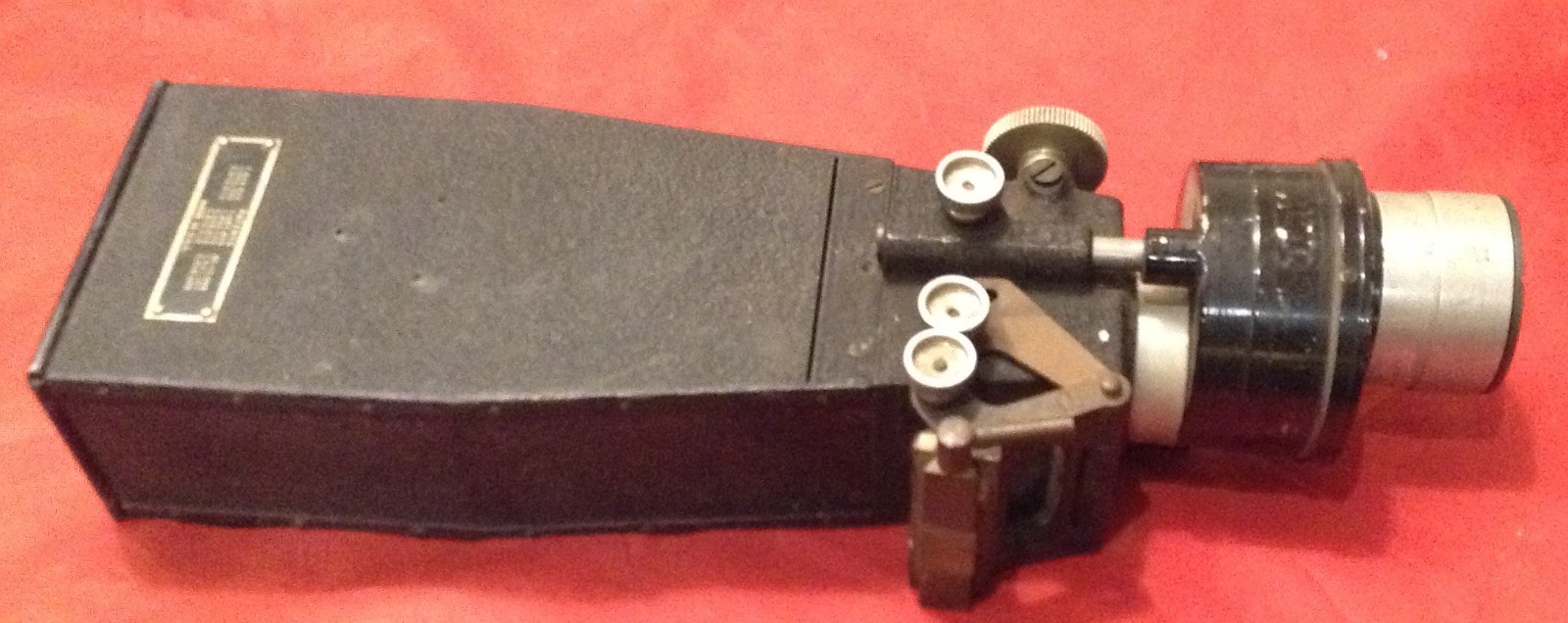 Vintage Mitchell Direct Image View Finder for 16mm Cine Camera