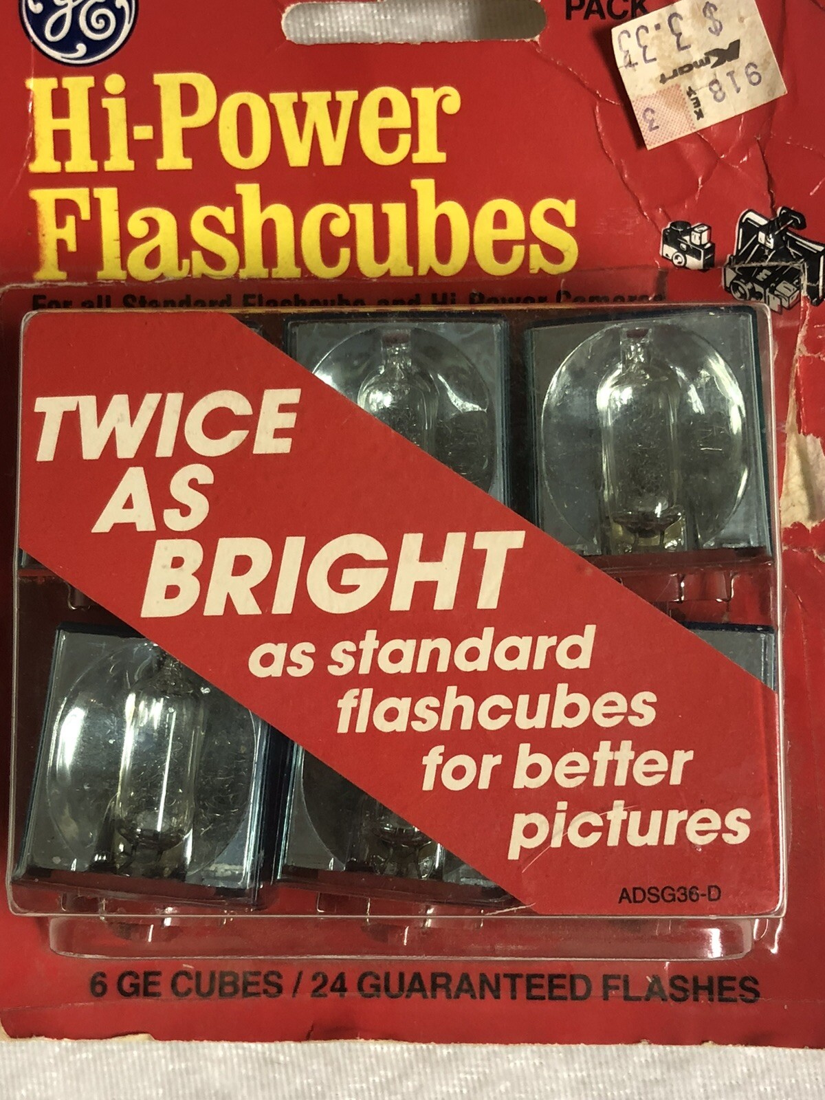 Vintage Hi-Power Flash Cubes