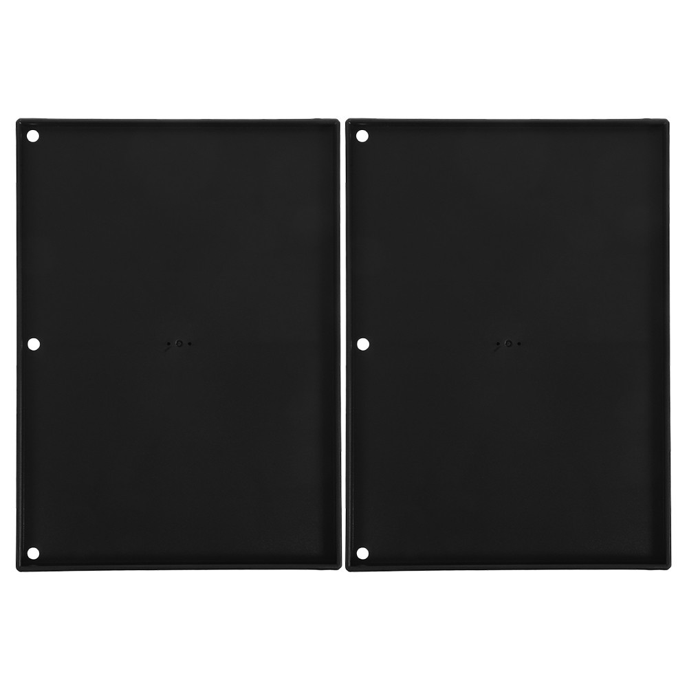 2Pcs Compact Projector Tray for Tripod Stable Black Plastic Stand Accessories