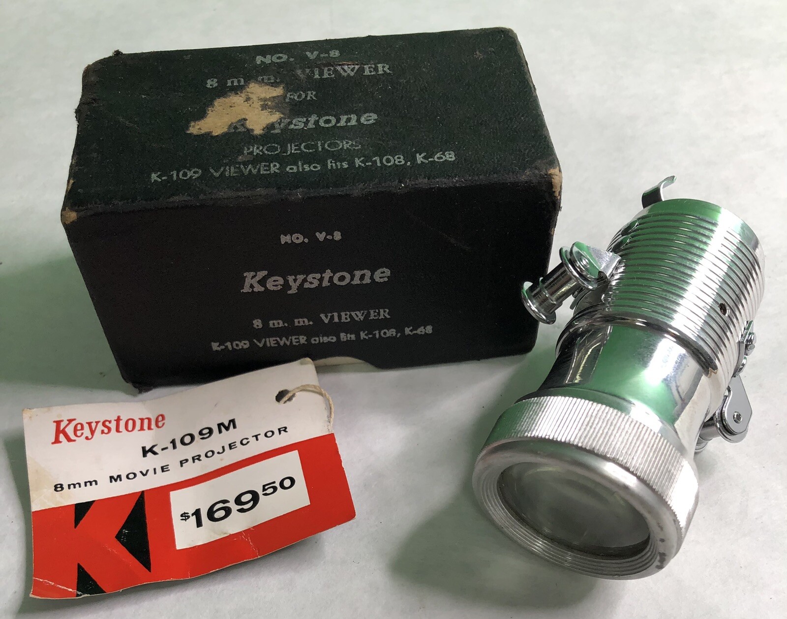 Vintage Keystone 8mm PROJECTOR VIEWER No.V-8 for K-109 K-108 K-68 K-69
