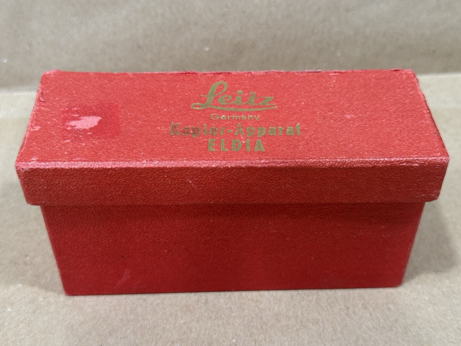 Leica Leitz ELDIA Film Strip Slide Negative Copier w/ original red box