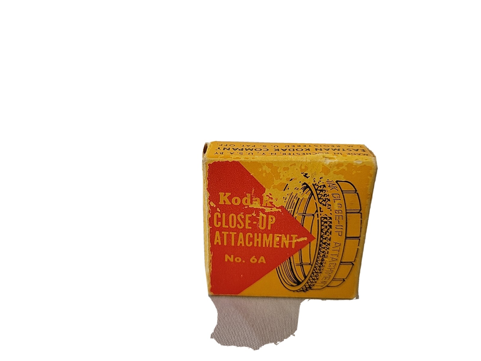 Vintage NOS Kodak CLOSE UP ATTACHMENT 6A! 1-1/8 inches 28.5mm in Original Box
