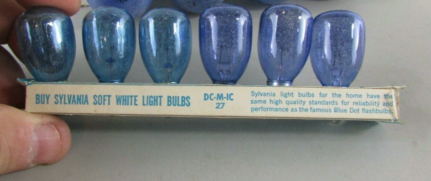 Flash Bulbs cubes sticks AG-1B M3 #5 MIXED LOT 52 Vtg