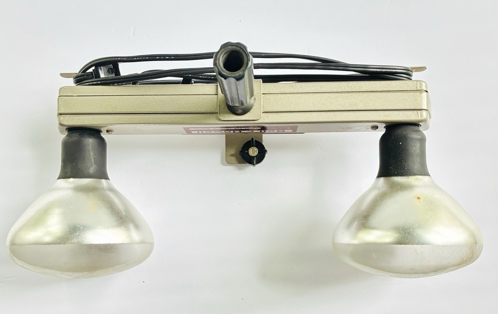 Vintage Bell & Howell Light Bar Lamp Filming Movies Video with Bulbs & Box Works