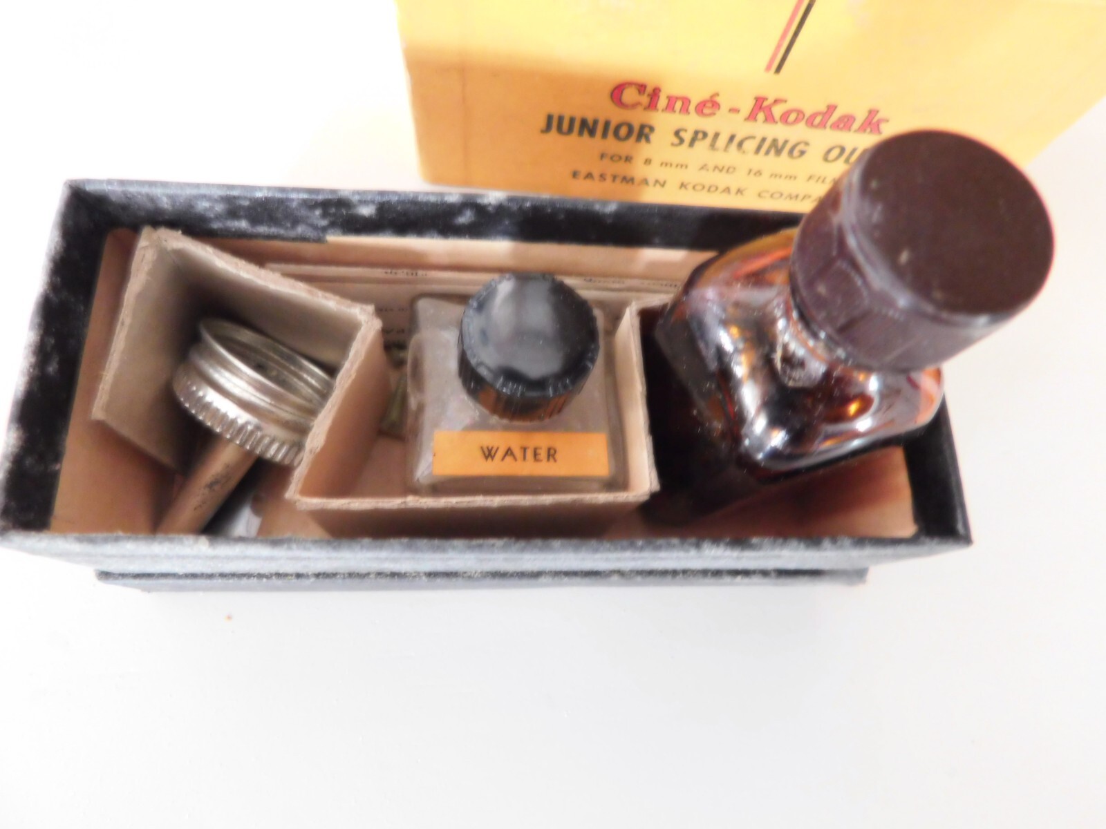 Vintage Kodak Kodascope Junior Film Splicing Outfit w/ Box & Instructions