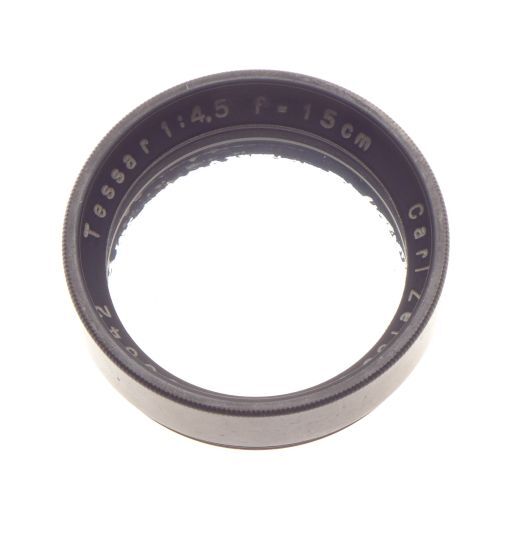 Carl zeiss jena tessar 1:4.5 f=15cm large format camera lens