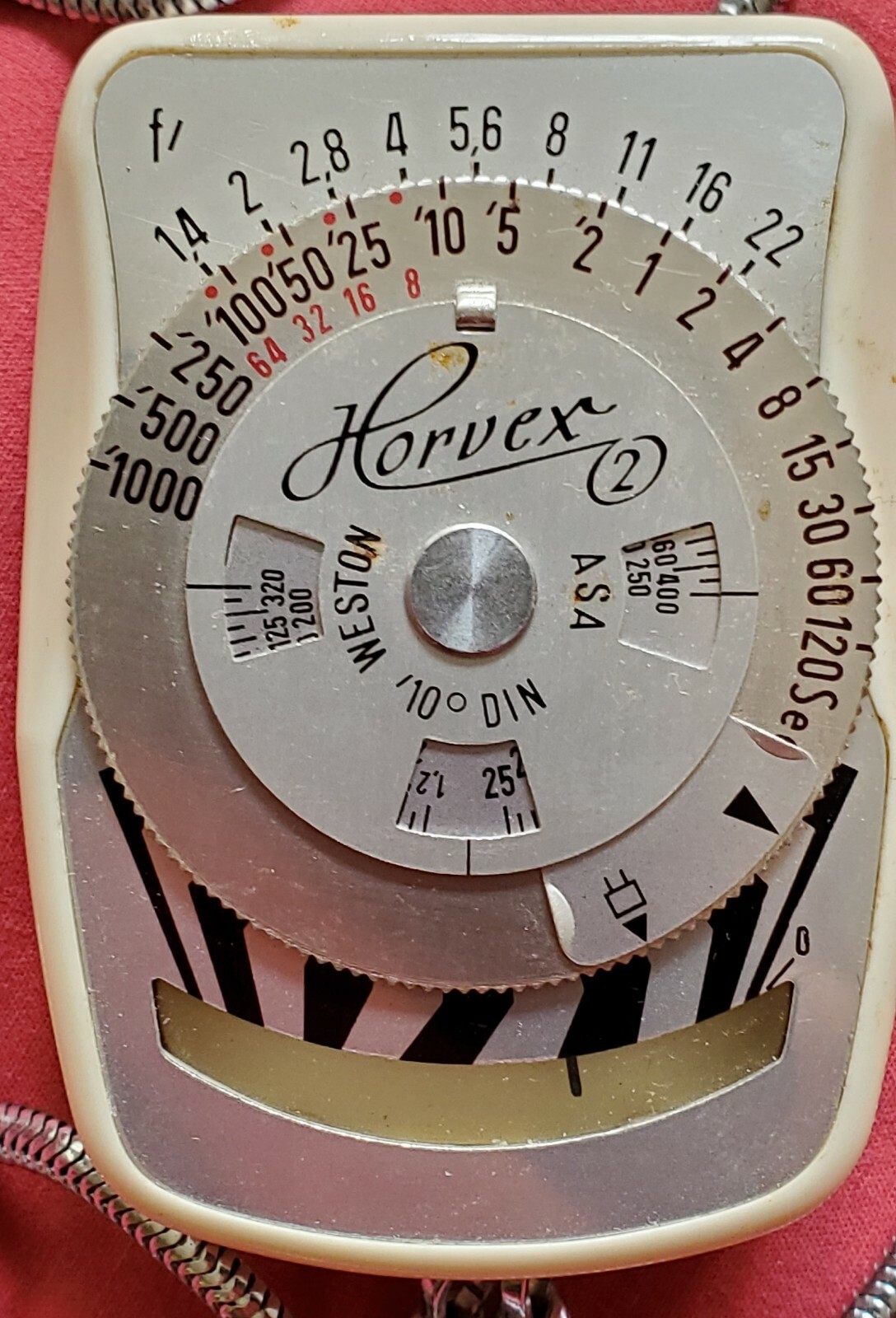 Horvex 2 Metrawatt AG Vintage 1950’s Hand Held Lightmeter