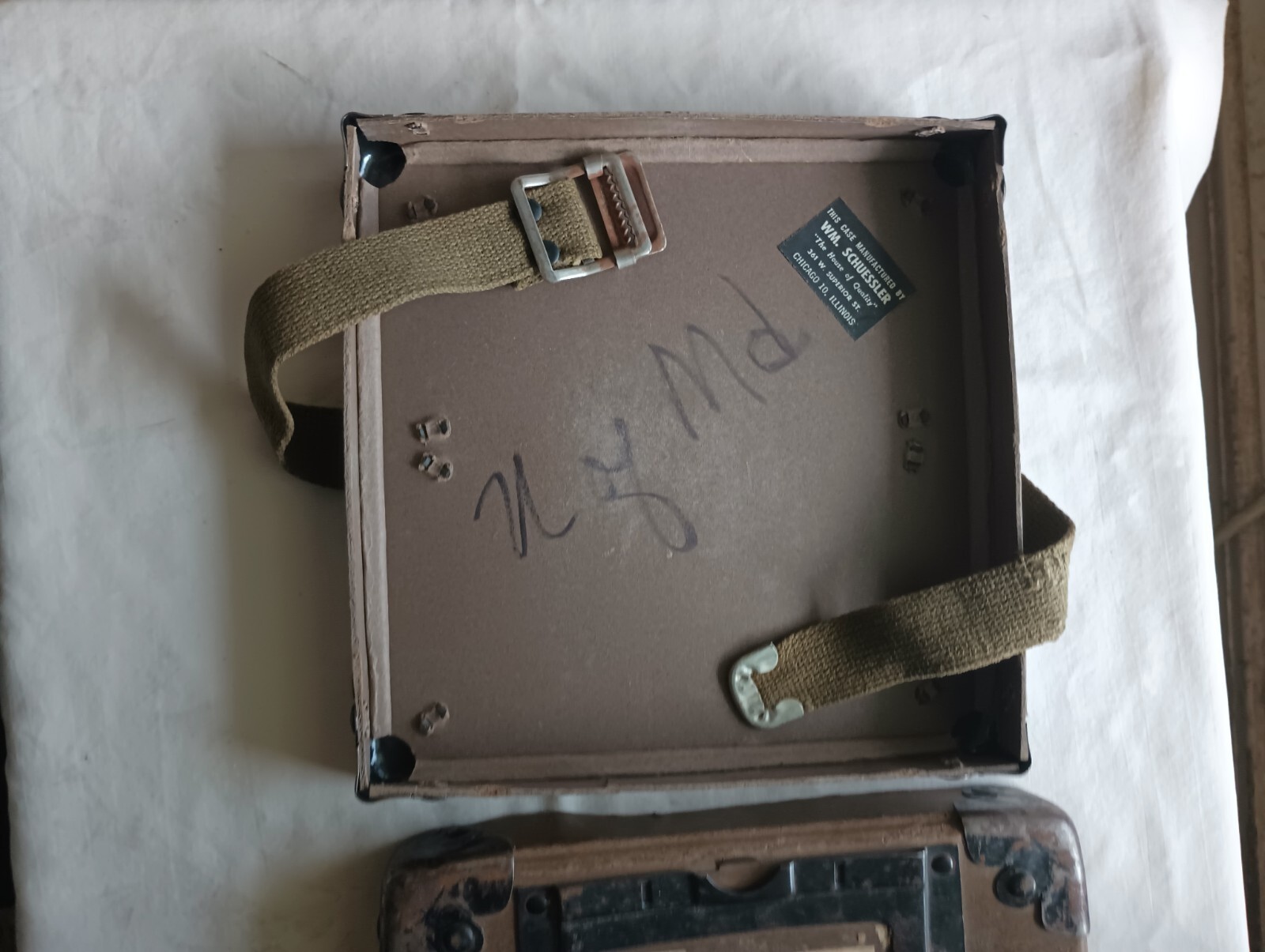 Vintage Film Case early 1960s University of MD, U.S. DEPT. OF AGRICULTURE