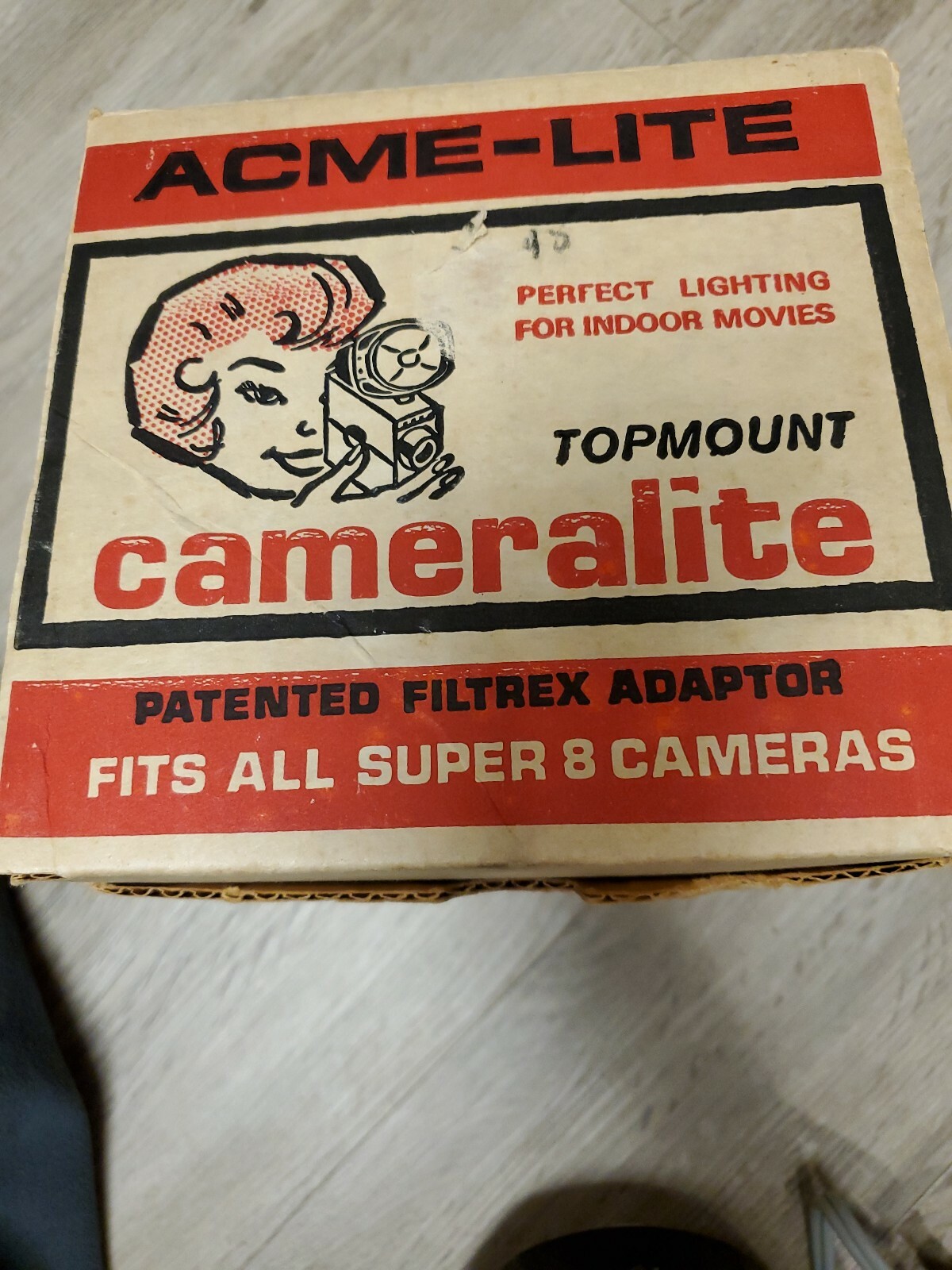 Top Mount Cameralite Fits Super 8 Cameras Acme-lite