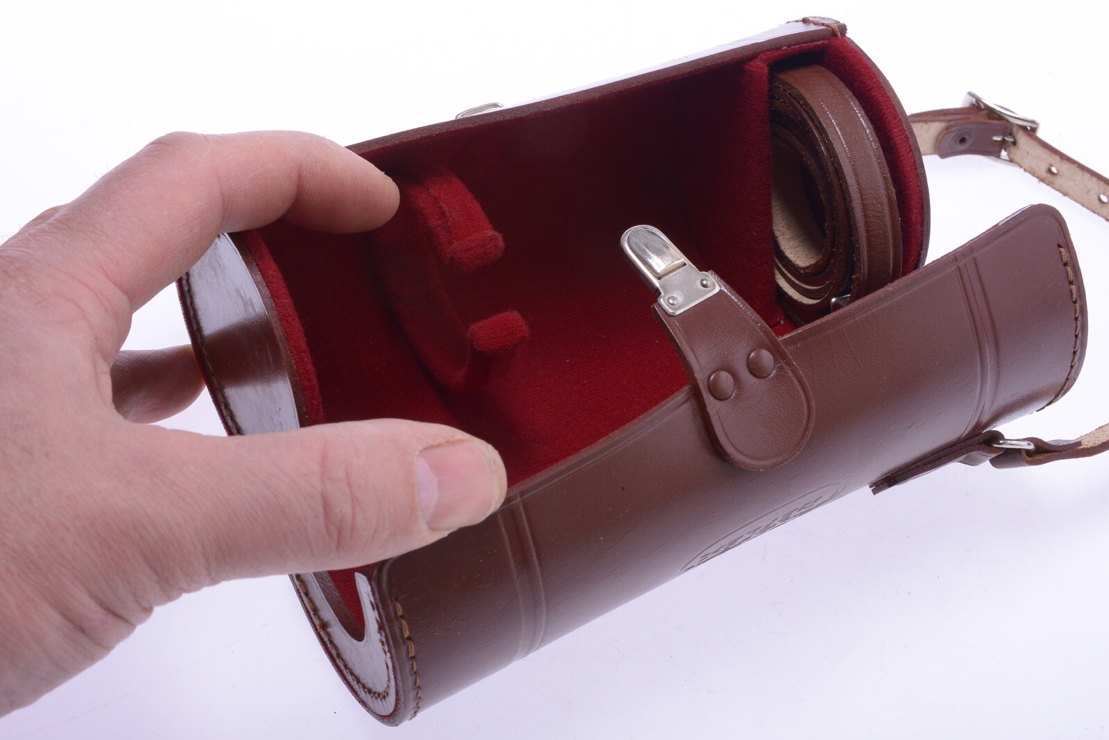 ✅ ALPA ALNEA REFLEX ORIGINAL LEATHER HARD CASE 180MM TELE, PORTRAIT LENSES