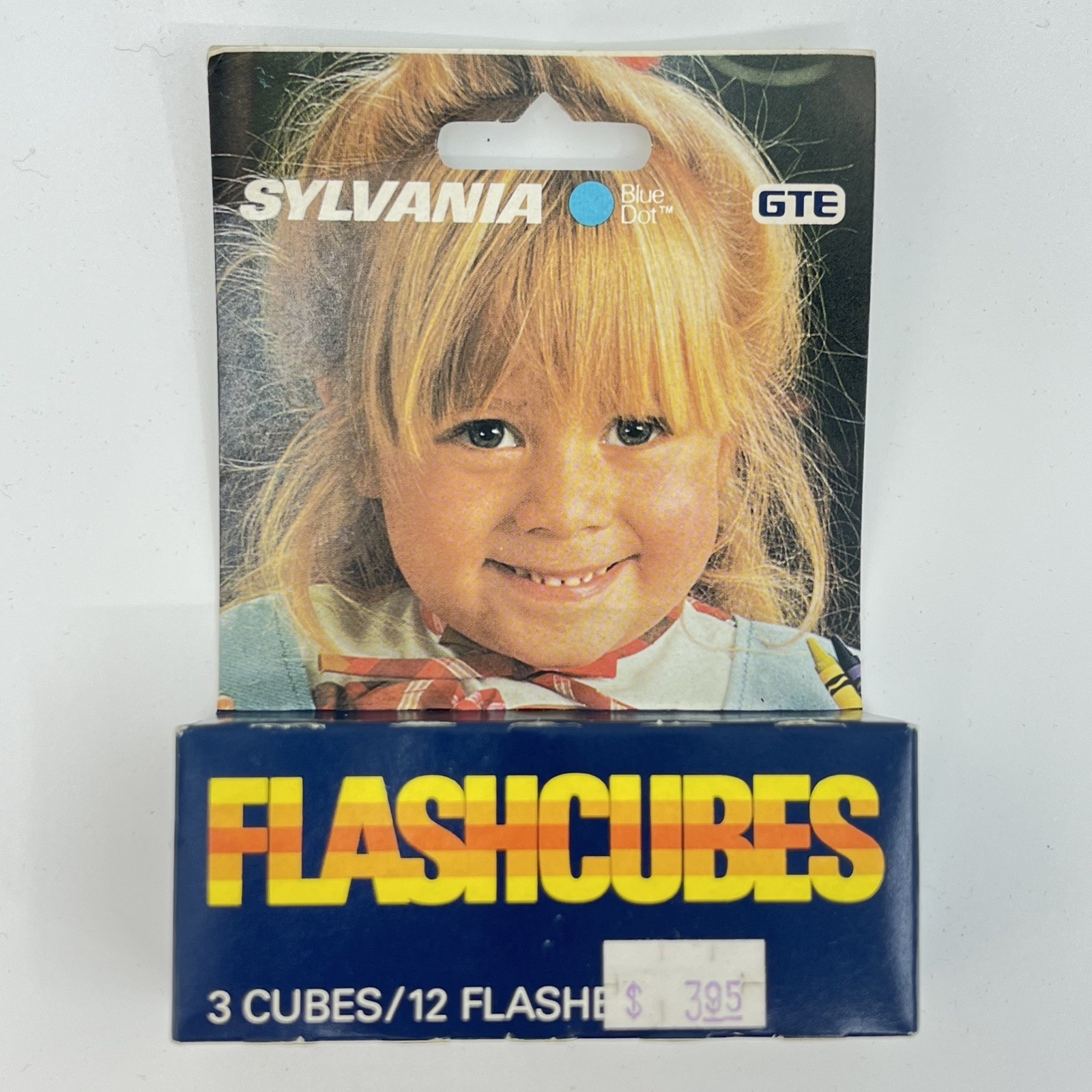 Sylvania Blue Dot Flashcubes Camera Flash Cubes 3 Pack 12 Flashes NEW OLD STOCK