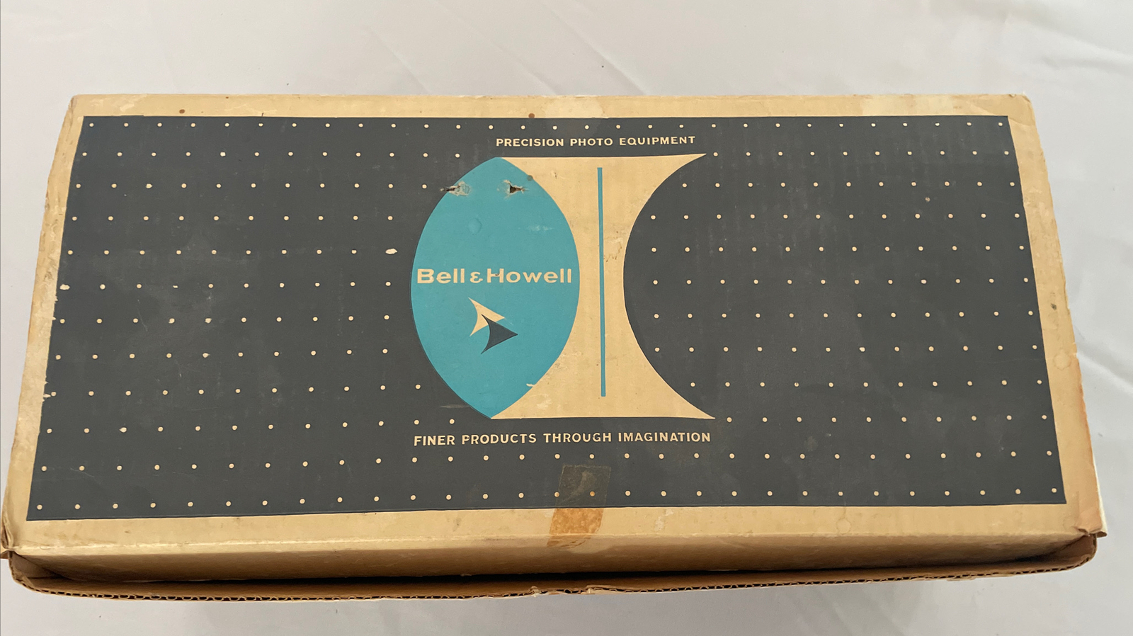 VTG Bell & Howell Light For Indoor Movies 28801 Photography Works 1 Bulb Box