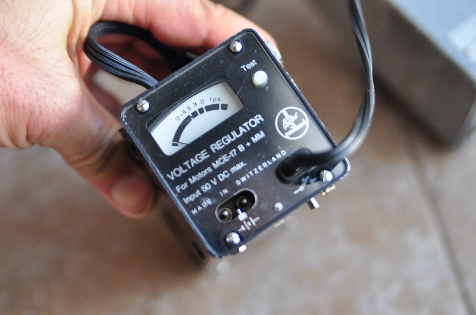Bolex Voltage Regulator and Battery holder for Bolex H16 EBM