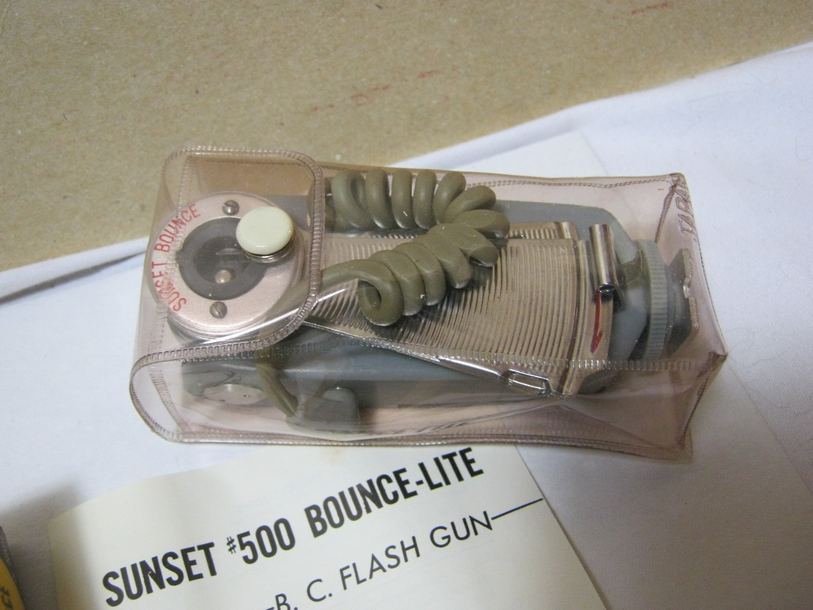 Vintage Sunset BC Bounce Gun for Camera New Old Stock Model 500