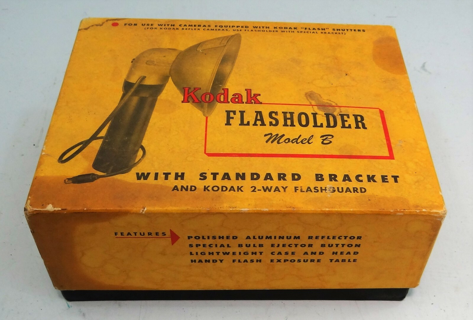 Kodak Flashholder Model B w/Box & Bracket