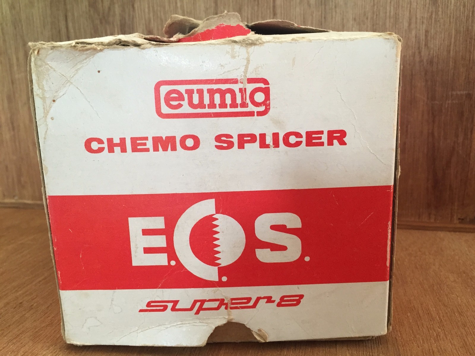 NICE VINTAGE EUMIG CHEMO FILM SPLICER KIT Z01 FOR SUPER 8 FILM