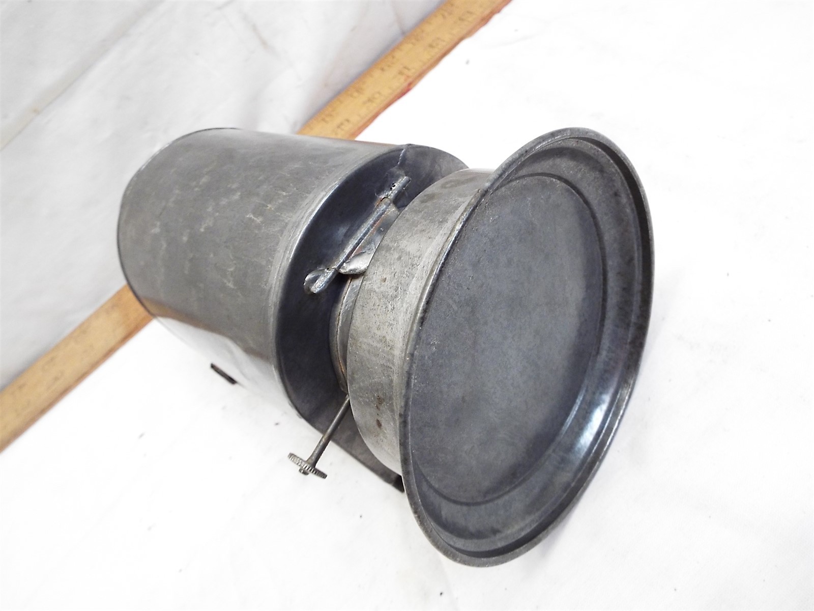 Vintage Dry Plate Lantern Dark Room Safe Light Tin Lamp Darkroom Photo Develop
