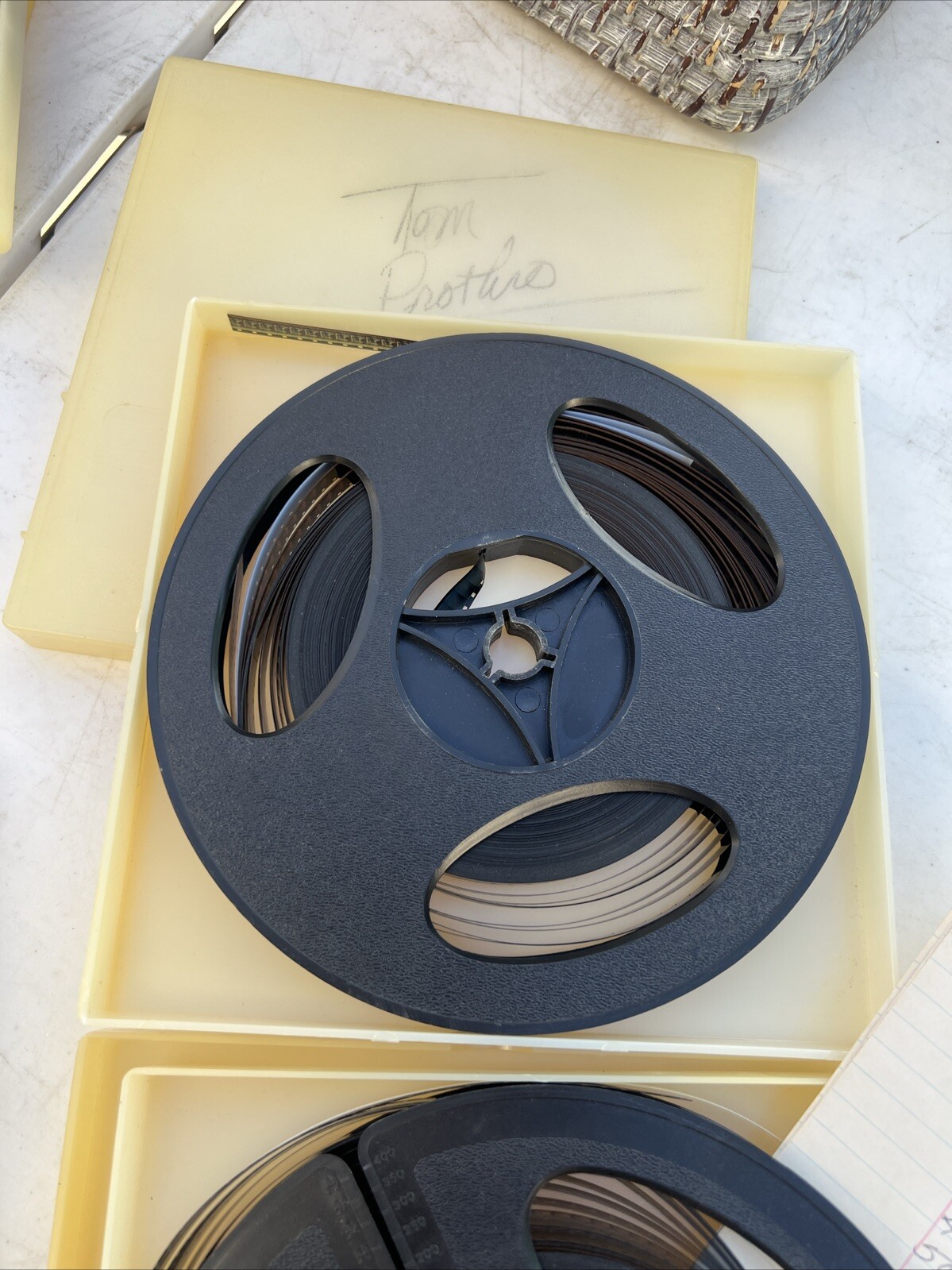 Lot of 5 Baia 8 mm Plastic Dual 8 (Two Hundred-four ) Take Up Reels