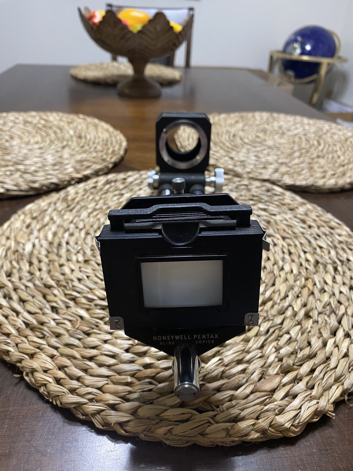 Honeywell Pentax Bellow II With Asahi Pentax Slide Copier Attachment ~ Japan