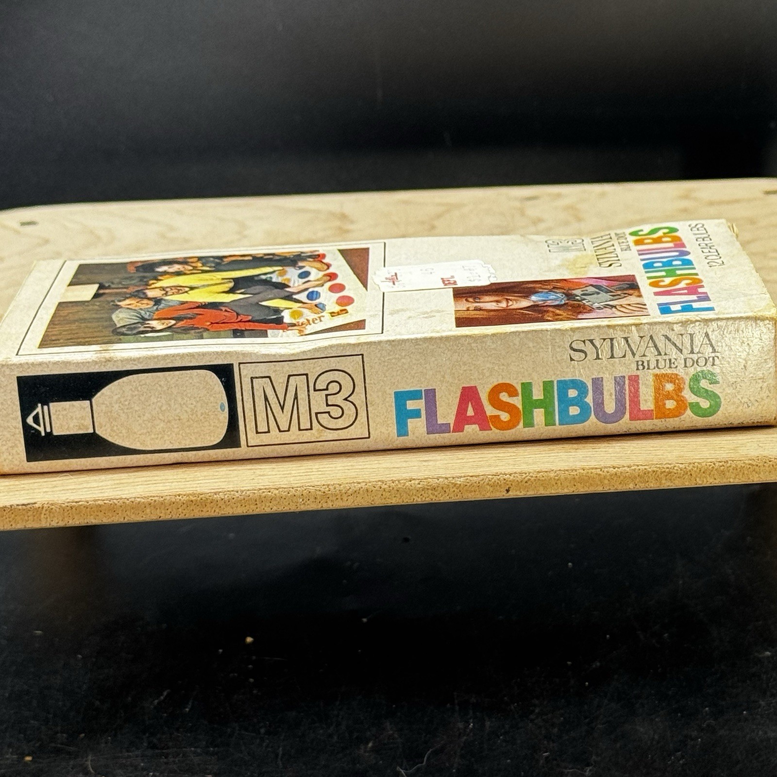 Sylvania M3 Blue Dot FlashBulbs 12 Clear Bulbs New Original Package Vtg 1960s