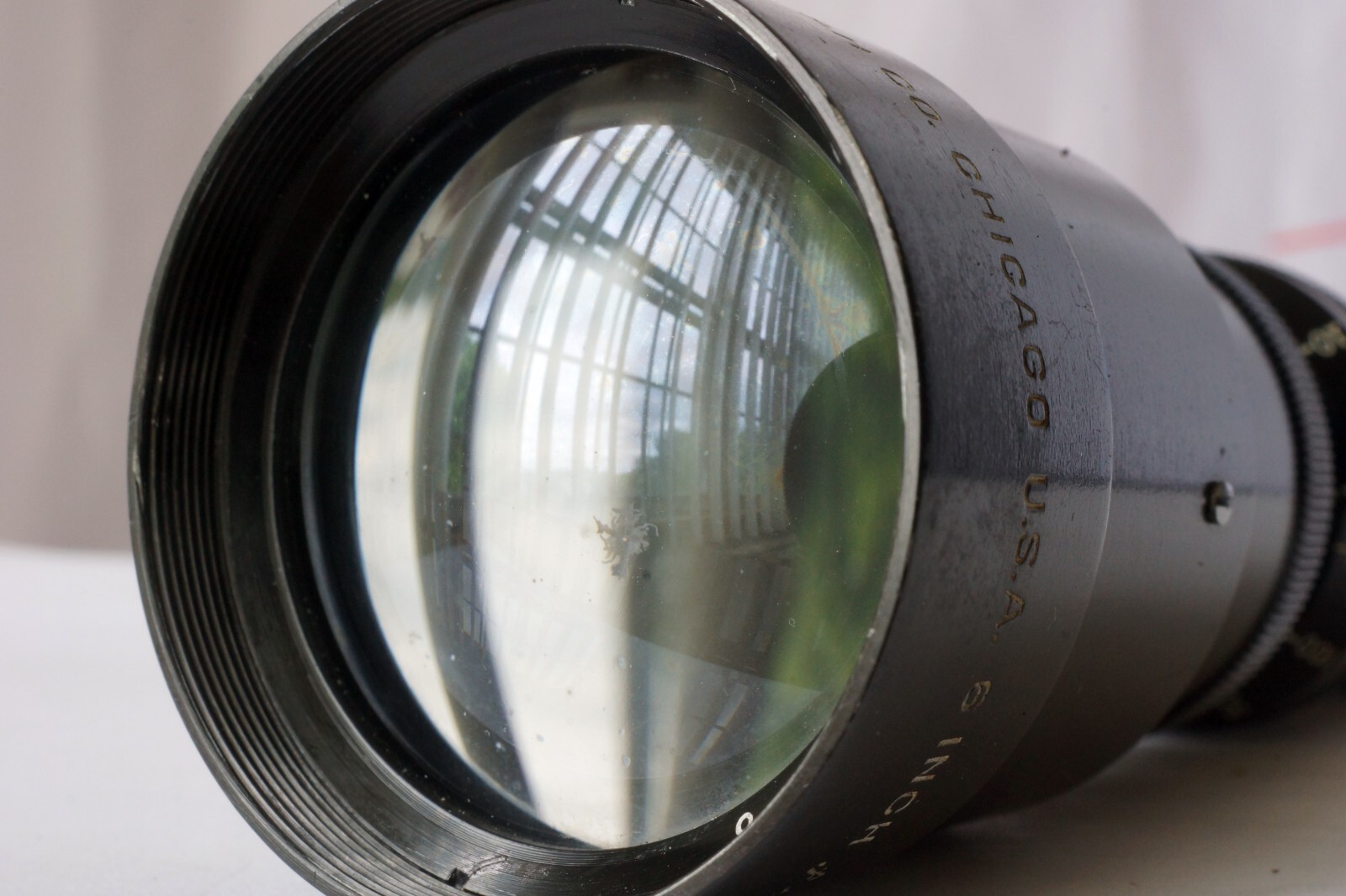 B & H Telate 6″ 150mm F4.5 Black Cine Camera Lens C Mount Good Working Order
