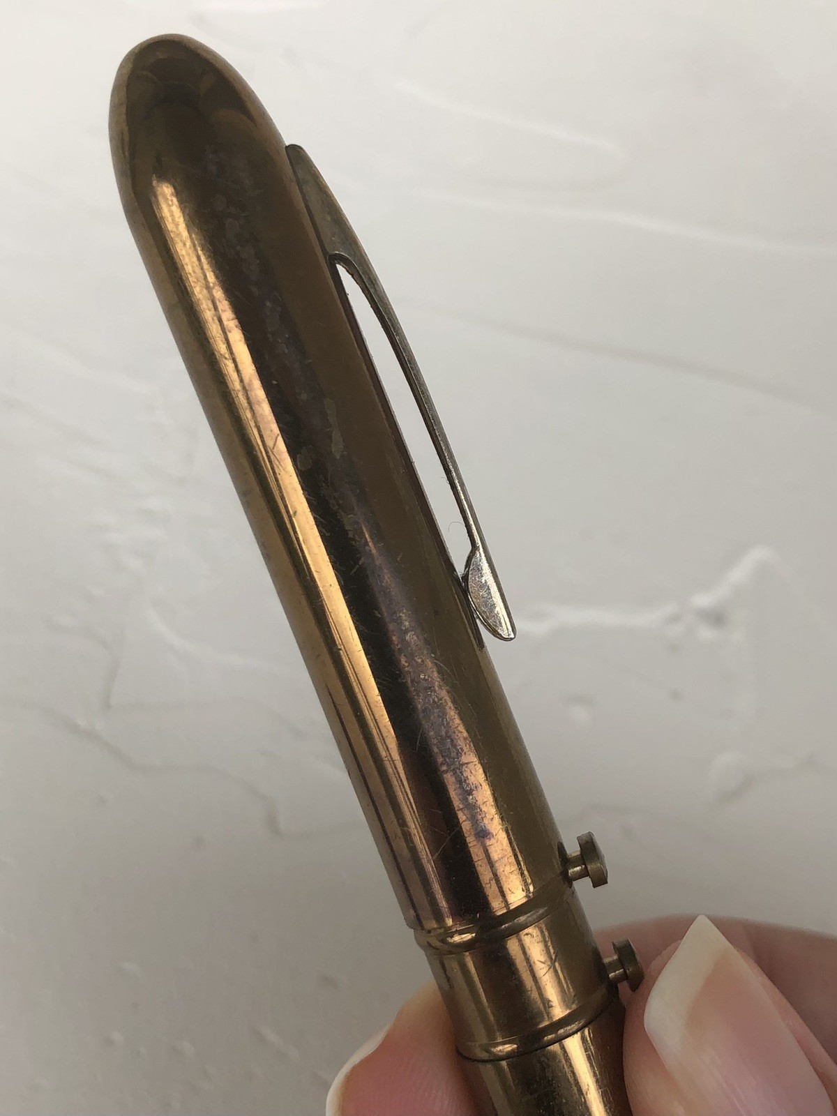 “read” Vtg “Super” Retractable Double Ended Camera Lens Brush & Polisher