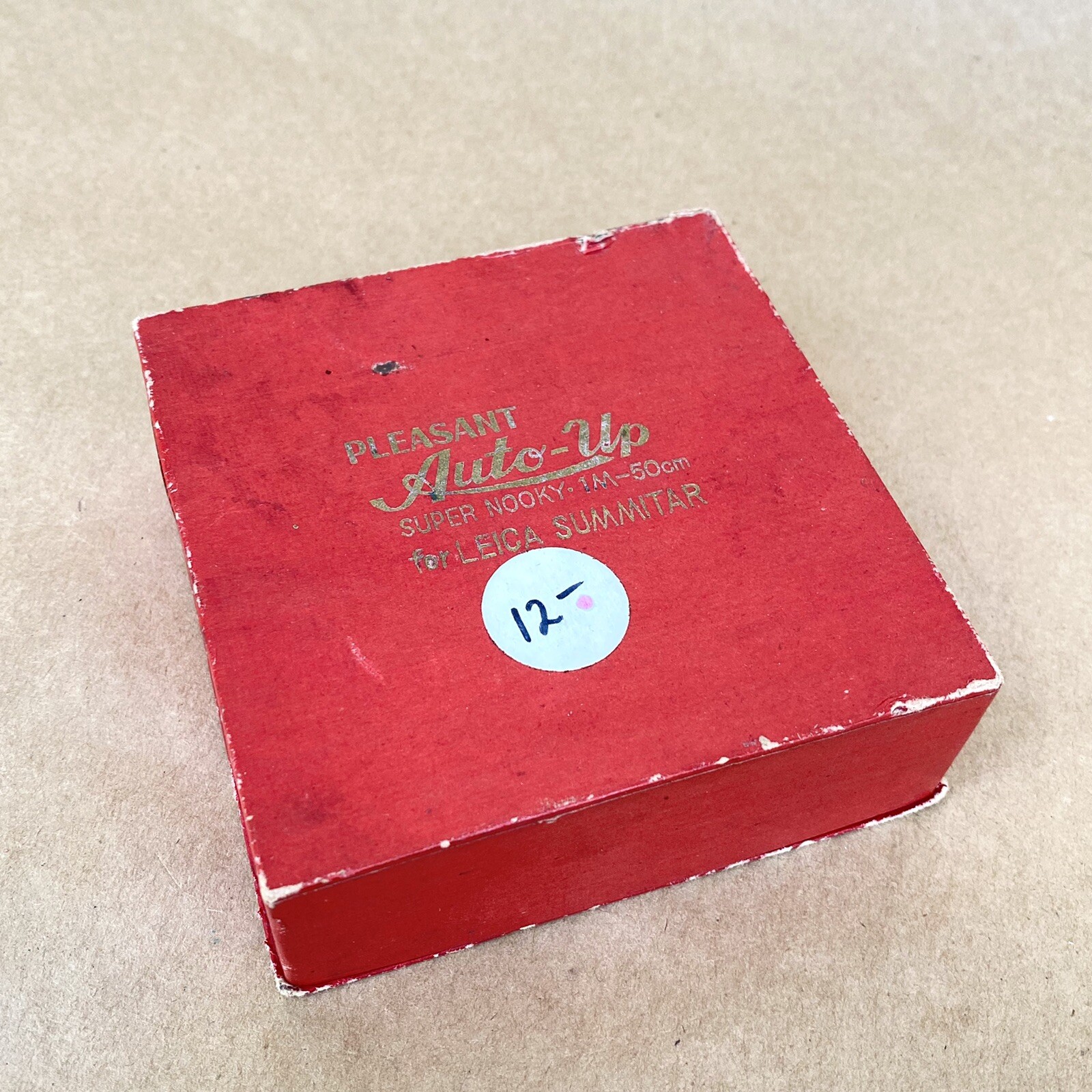 Pleasant Auto-Up Super Nooky 1M-50CM For Leica Summitar W/ Original Box, NICE