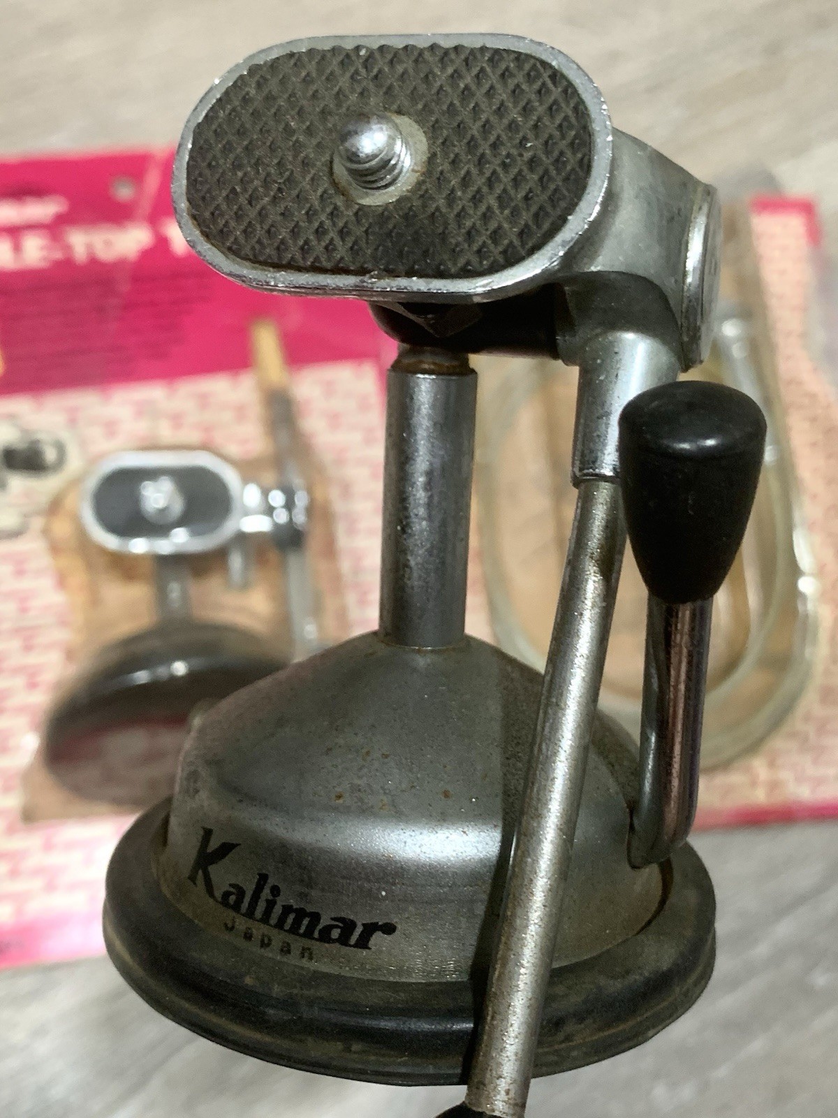 Vintage Kalimar Camera Accessories, Tabletop Tripod, Cable Release, Kali Copier