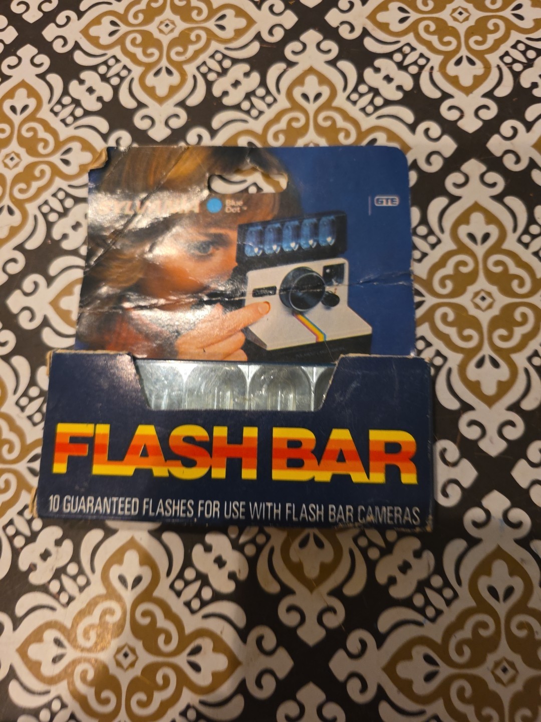 Vintage Sealed Sylvania Flash Bar Blue Dot GTE Brand New NOS