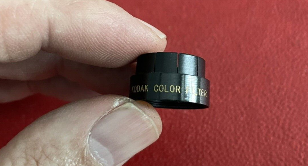 Vintage EASTMAN KODAK CO Cine-Kodak Color Filter Z C.K.-3 w/ Tin
