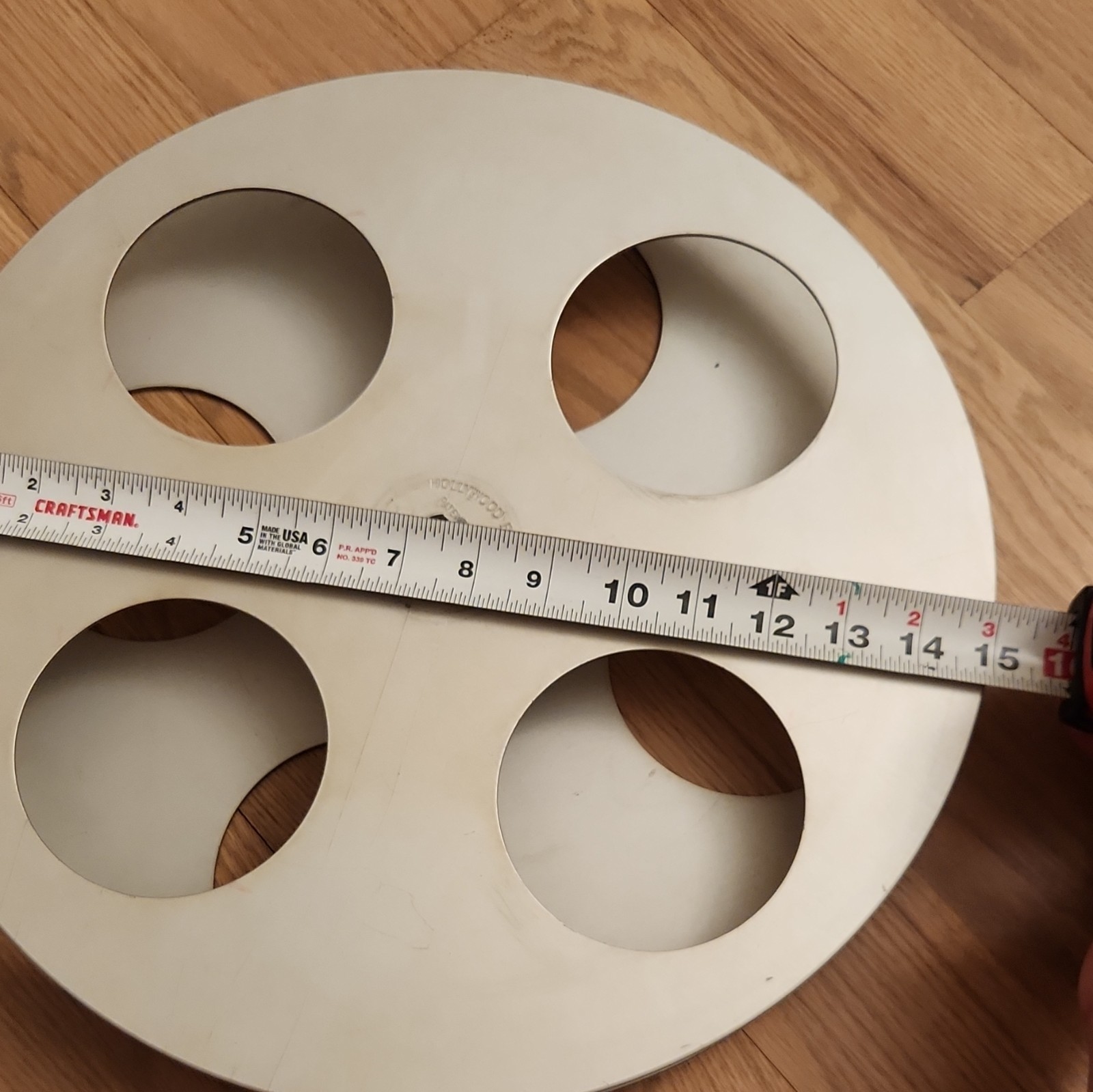 Hollywood Film Co 35mm Split Film Reel 2000ft