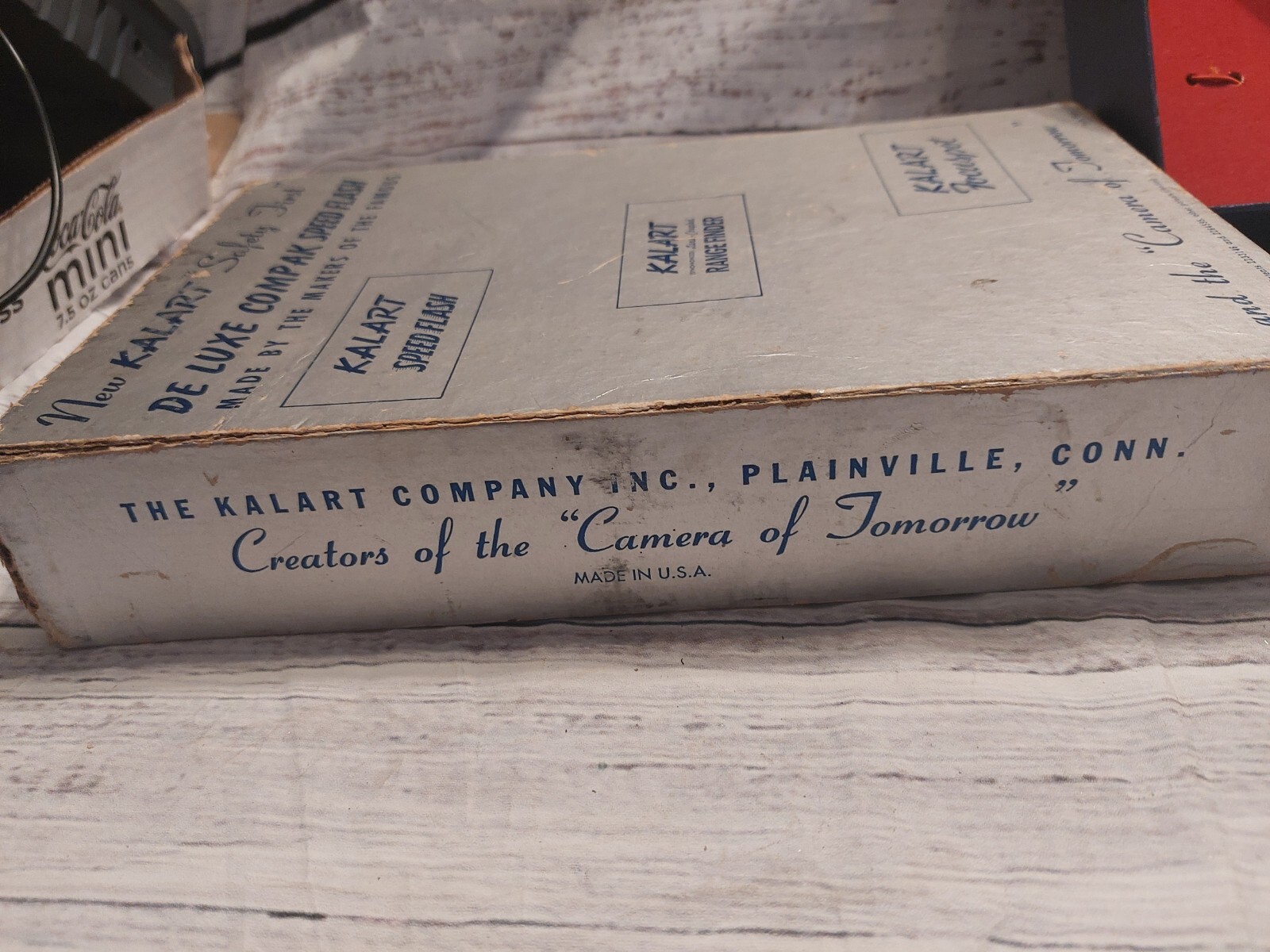 Kalart Speed Flash Safety First De Luxe Compak Original Box 1950’s (O)
