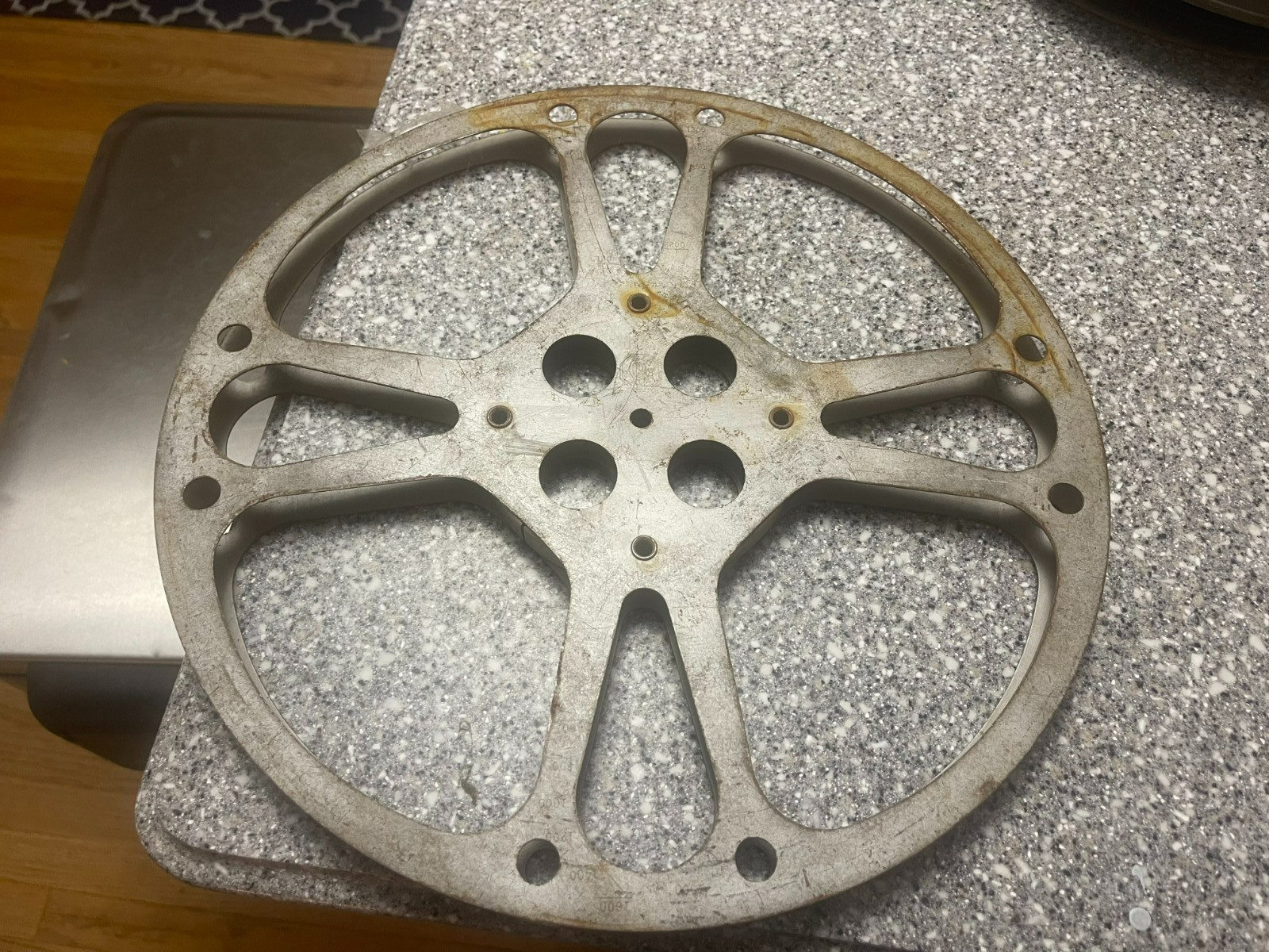 Vintage 16mm Movie Reel 13 3/4″ diameter(F)