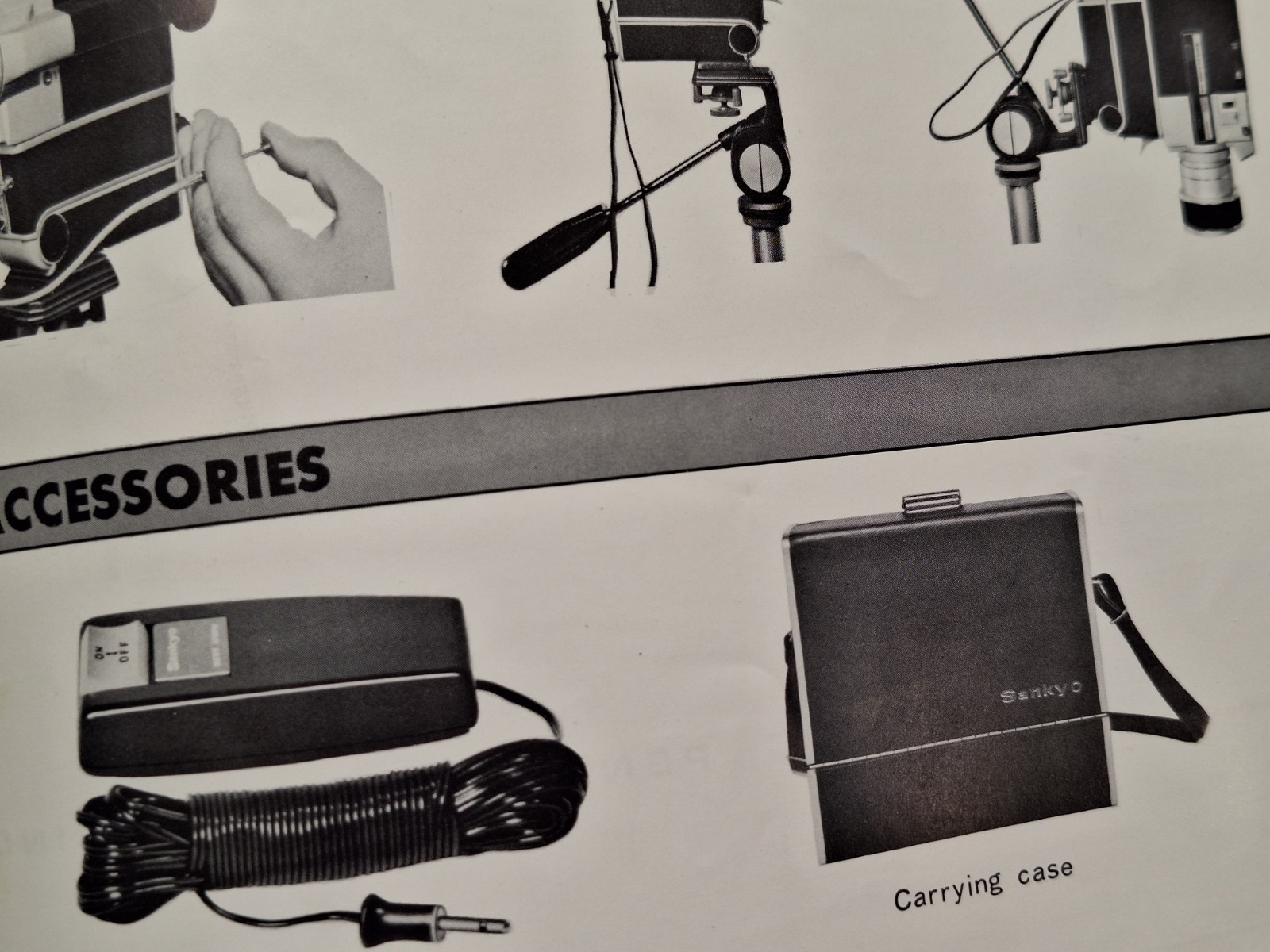 Vtg JC PENNEY SUPER 8 MOVIE CAMERA 6to1 Zoom by Sankyo Instruction Manual