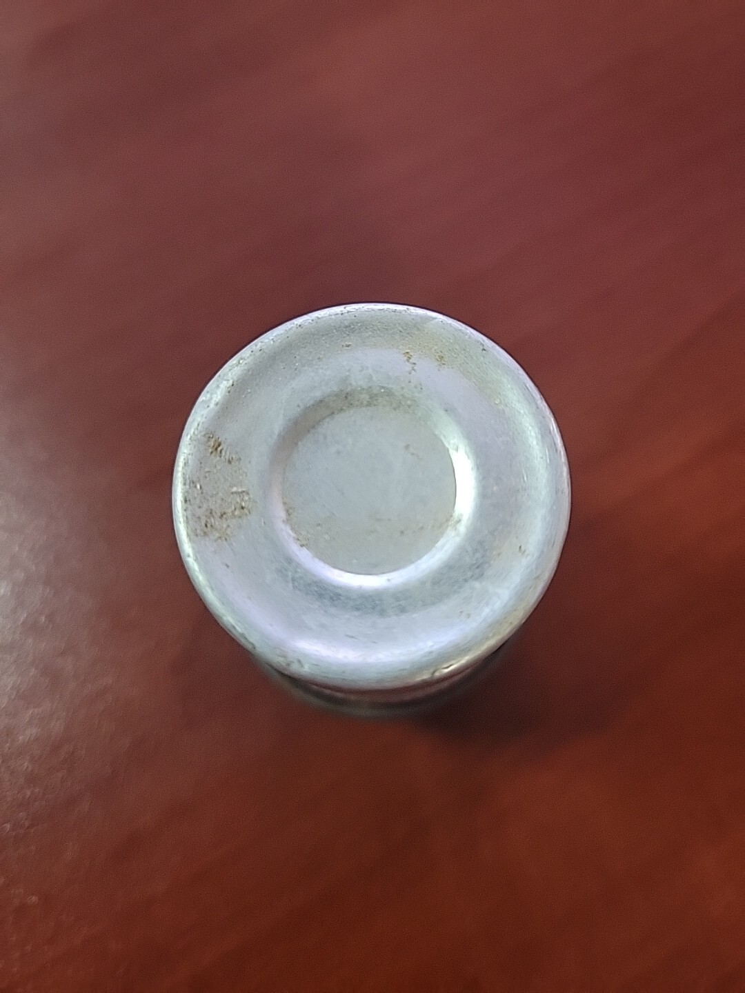 Vintage 35mm Aluminum Film Canister Unbranded W/Metal Top