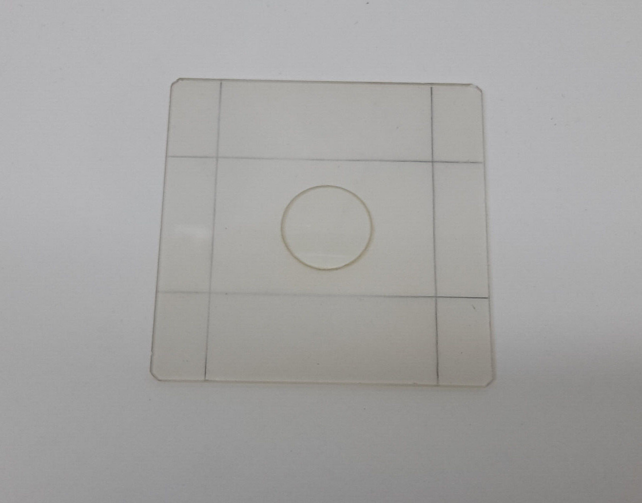 MEDIUM FORMAT GLASS LN FOCUSING SCREEN FOR TLR & DISTANCE FINDER FOR 6X6 CAMERAS